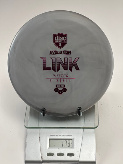 Discmania Link Putter – Hard Exo – Swirly Gray
