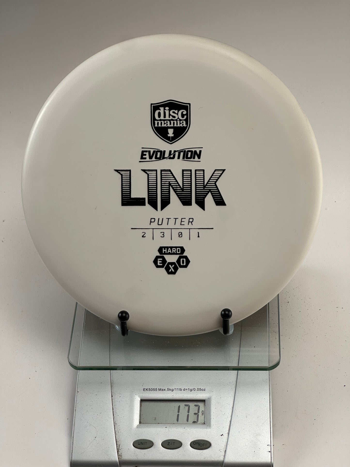 Discmania Link Evolution Hard Exo Putter | White | 173g