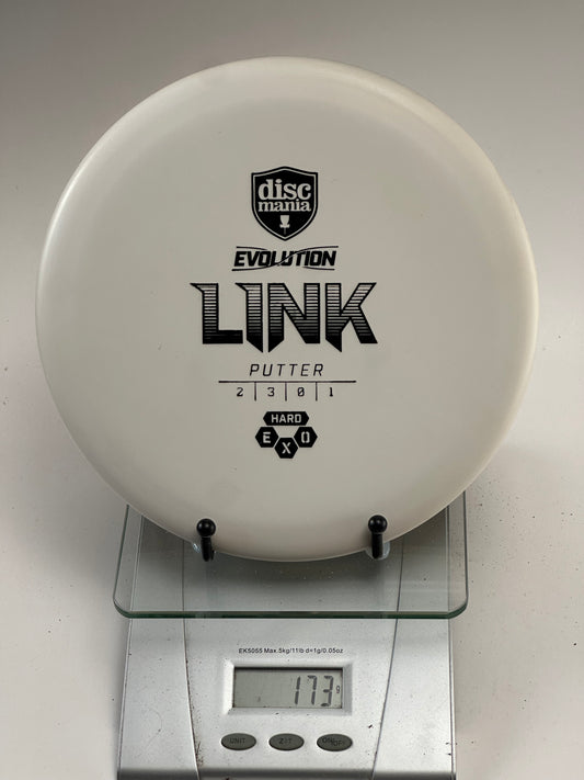 Discmania Link Evolution Hard Exo Putter | White | 173g