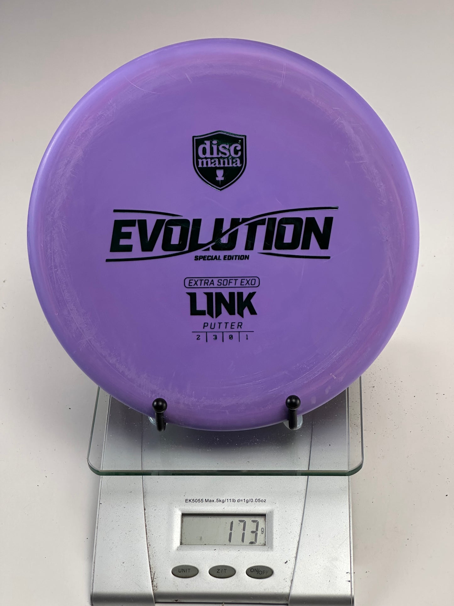 Discmania Link Putter | Extra Soft Exo | Purple | Evolution Special Edition
