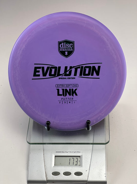 Discmania Link Putter | Extra Soft Exo | Purple | Evolution Special Edition