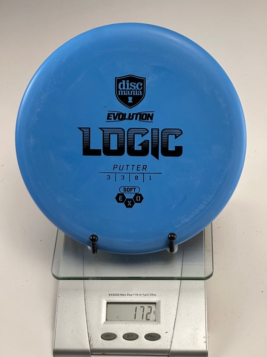 Discmania Logic Exo Soft Putter - Blue