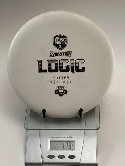 Discmania Logic Exo Soft Putter - White