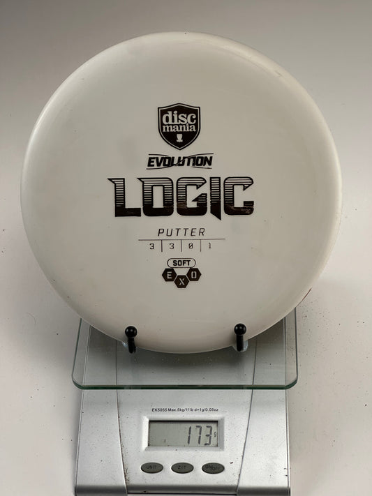 Discmania Logic Exo Soft Putter - White