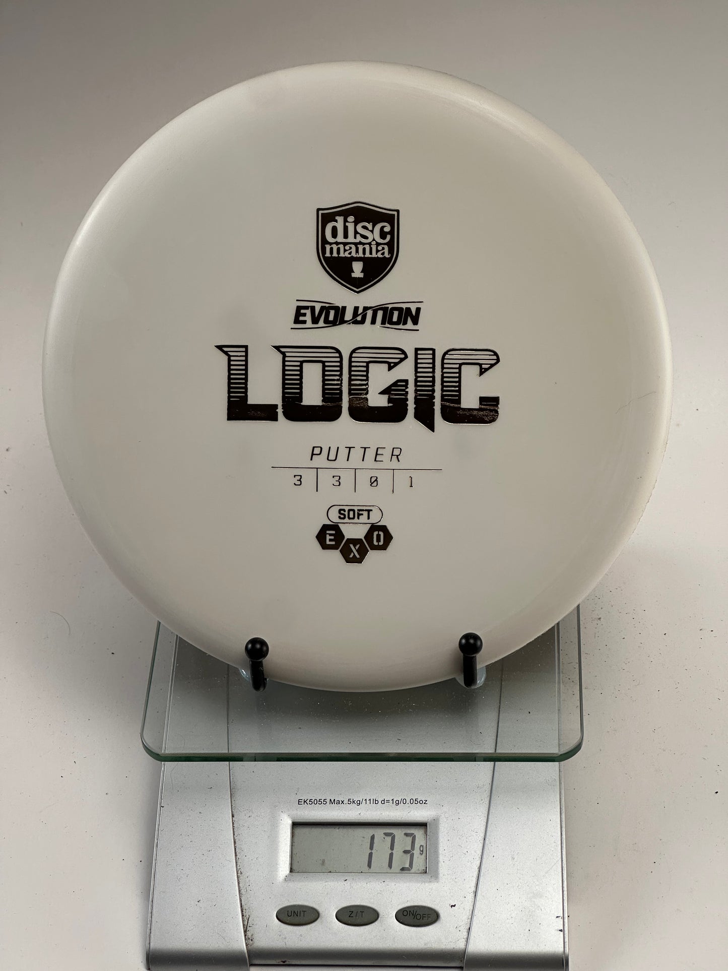 Discmania Logic Exo Soft Putter (White, 173g)