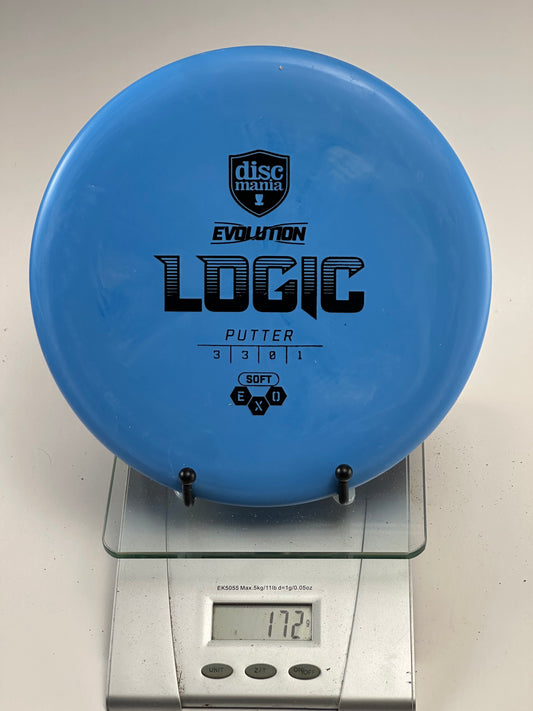 Discmania Exo Soft Logic Putter – Blue