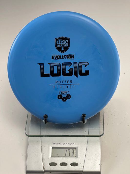 Discmania Exo Soft Logic Putter (Blue) 173g