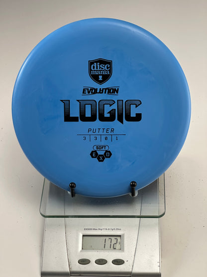 Discmania Logic Exo Soft Putter – Blue