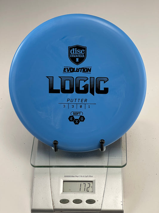 Discmania Exo Soft Logic Putter (Blue, 173g)