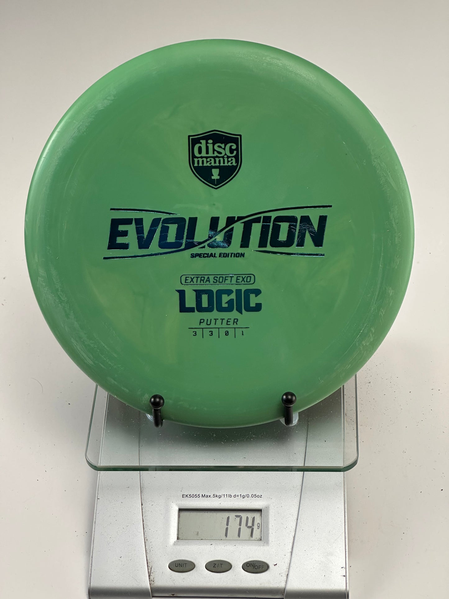 Discmania Logic Extra Soft Exo Putter (Evolution Special Edition) - Green