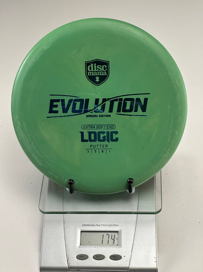 Discmania Logic Extra Soft Exo Putter (Evolution Special Edition) - Green