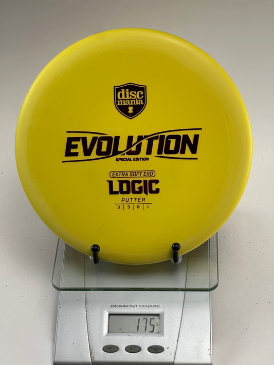 Discmania Logic Extra Soft Exo Putter (Evolution Special Edition) - Yellow