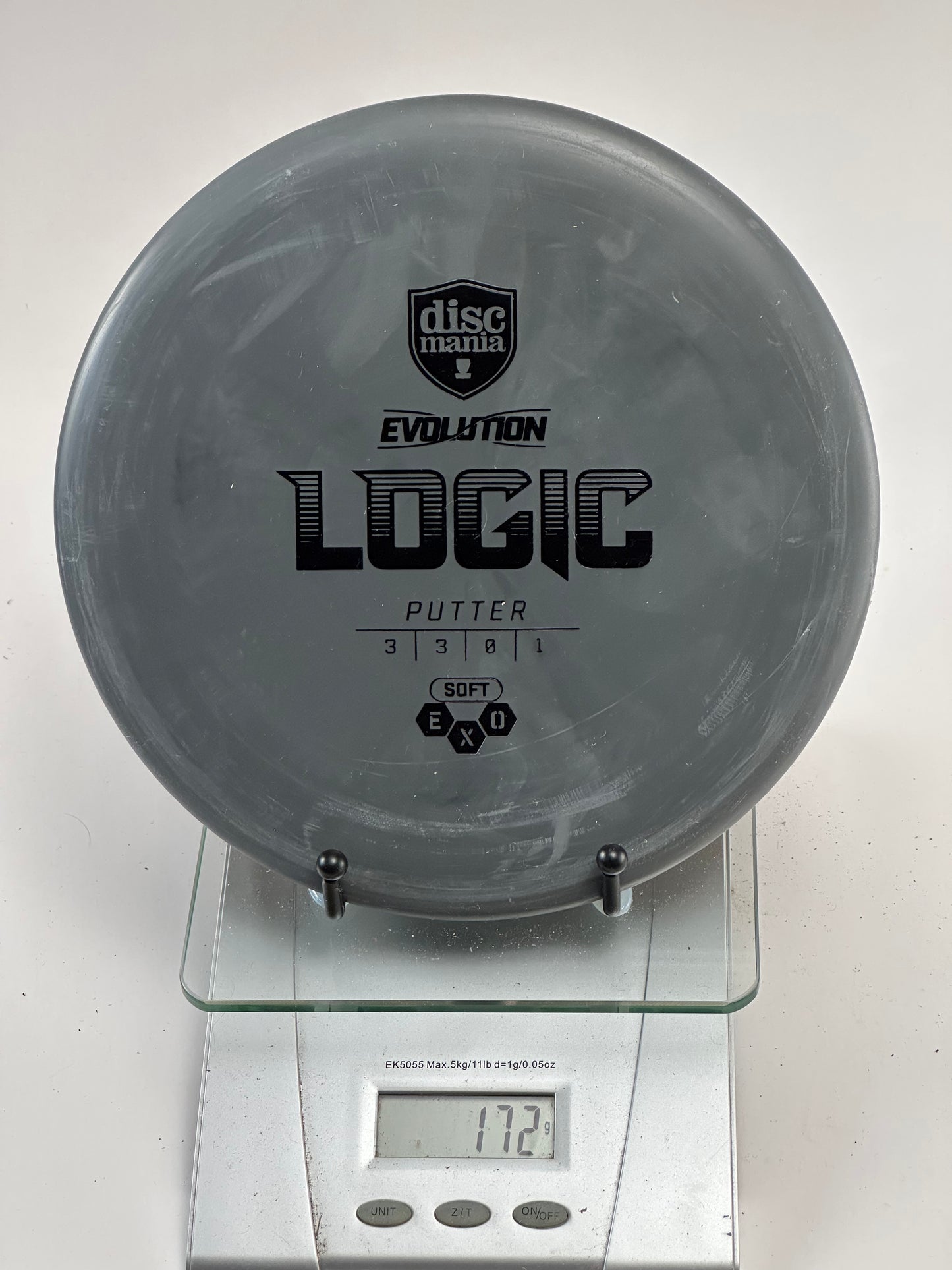Discmania Logic Exo Soft Putter (Gray, 172g)