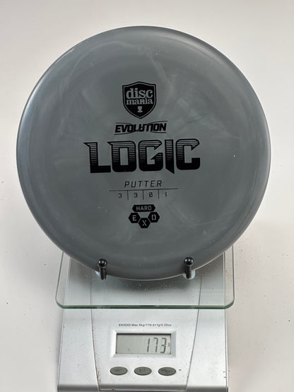 Discmania Logic Putter | Hard Exo | Gray