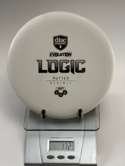 Discmania Exo Soft Logic Putter - White