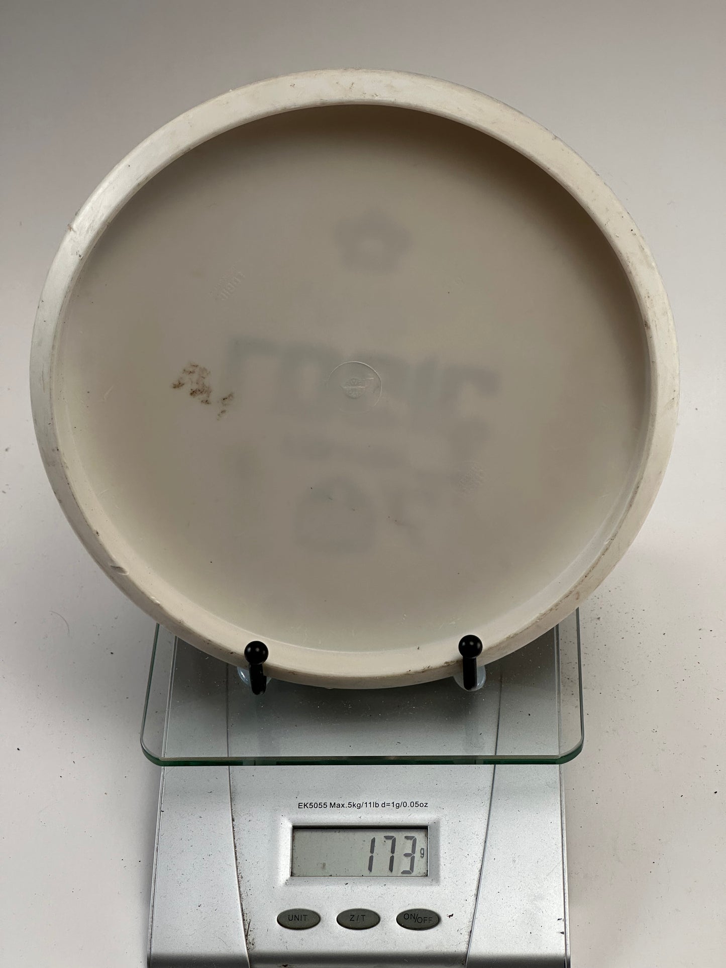 Discmania Logic Hard Exo Putter - White w/ Blue Stamp