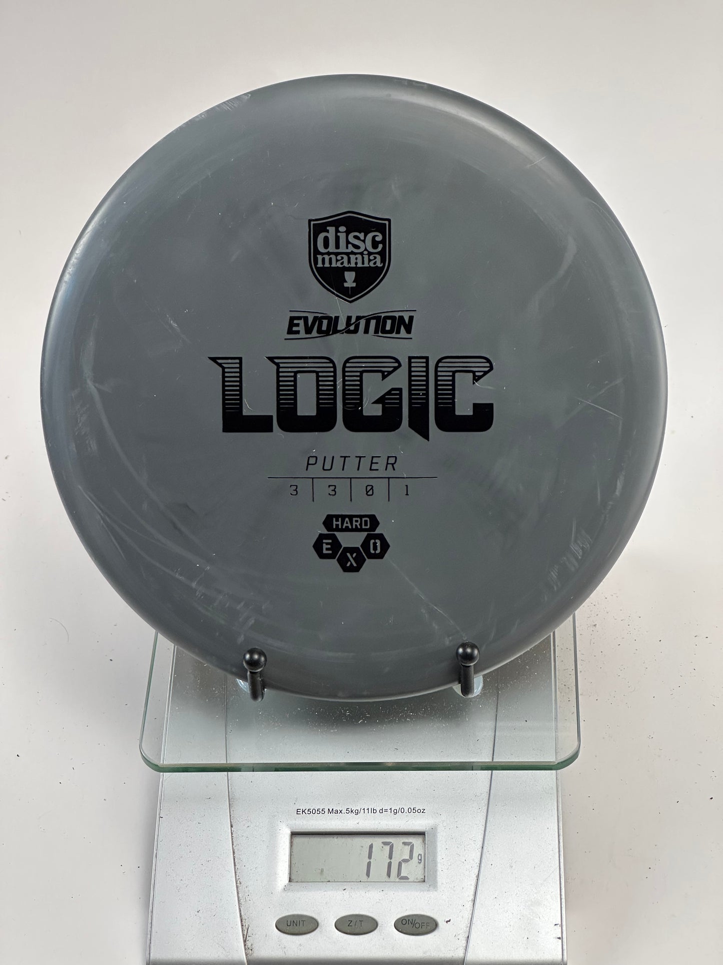 Discmania Logic Putter | Hard Exo | Gray