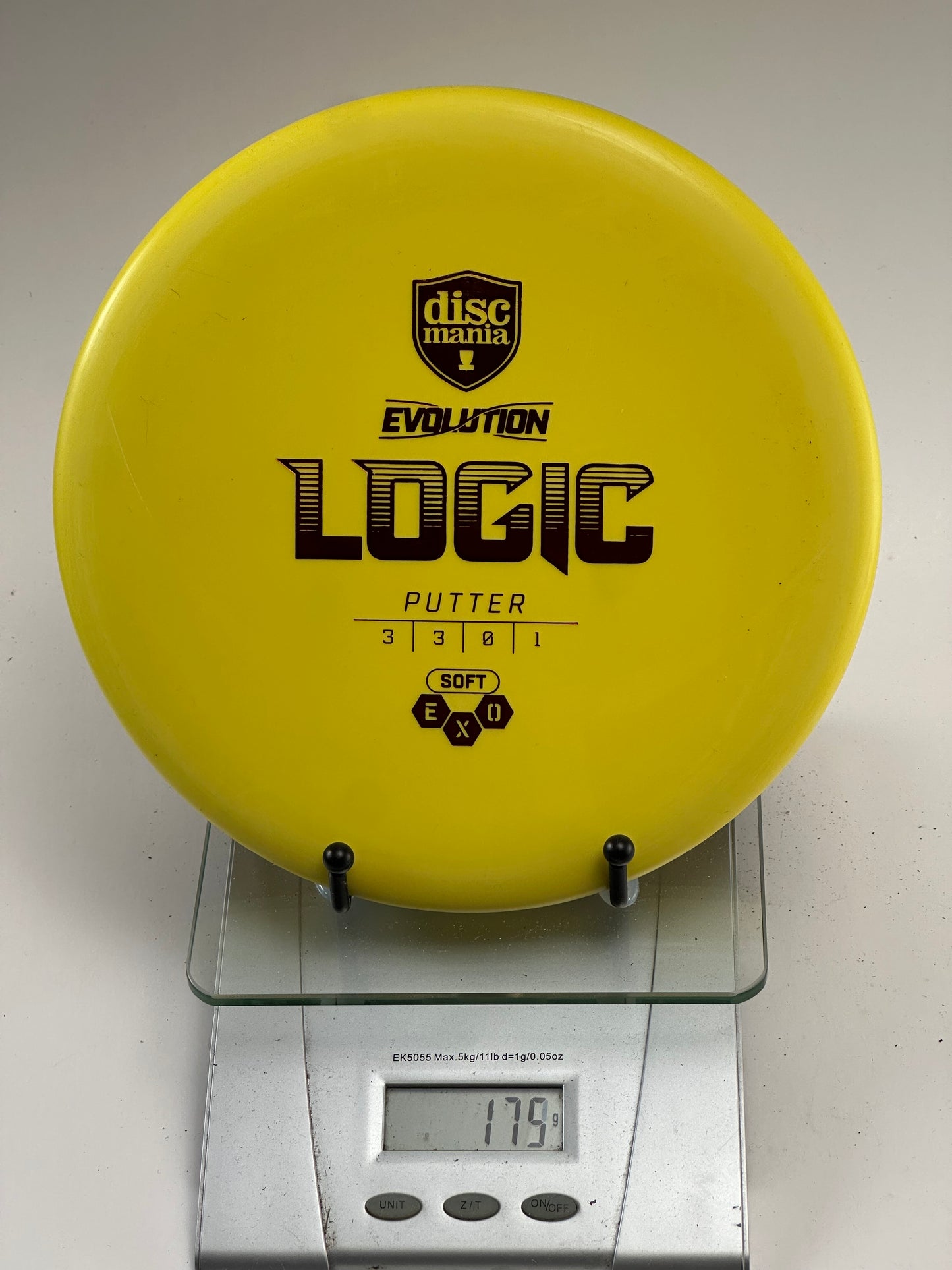 Discmania Logic Exo Soft Putter (Yellow, 179g)