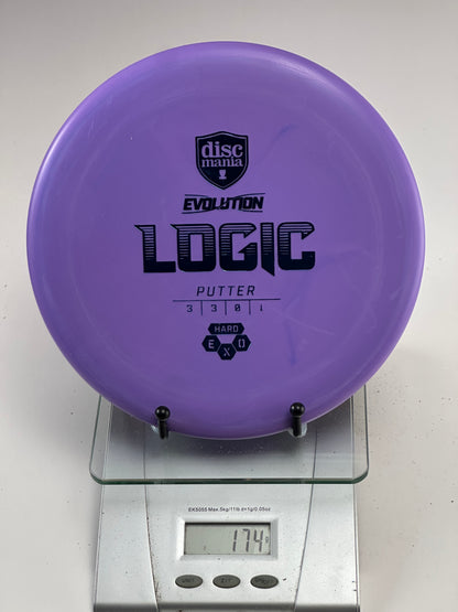 Discmania Logic Putter | Hard Exo | Purple