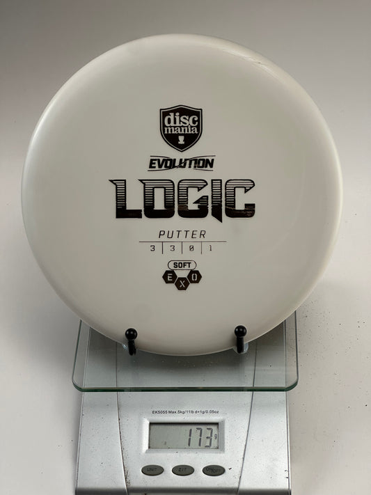 Discmania Logic Putter | Exo Soft | White