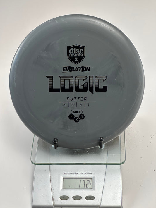 Discmania Logic Putter | Exo Soft | Gray
