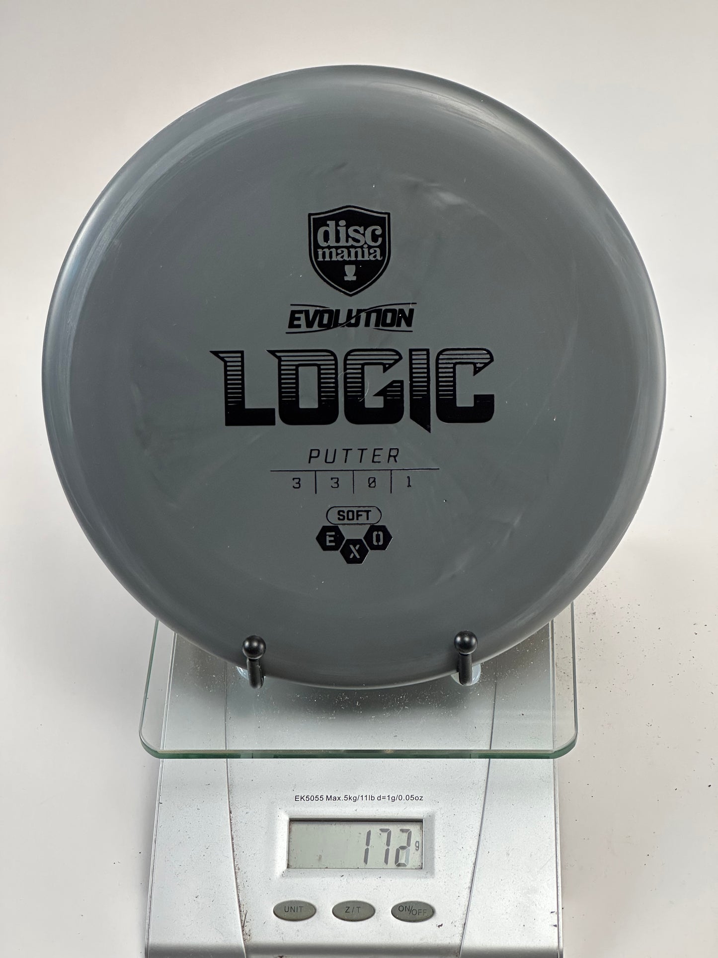 Discmania Logic Exo Soft Putter (Gray) – 172g