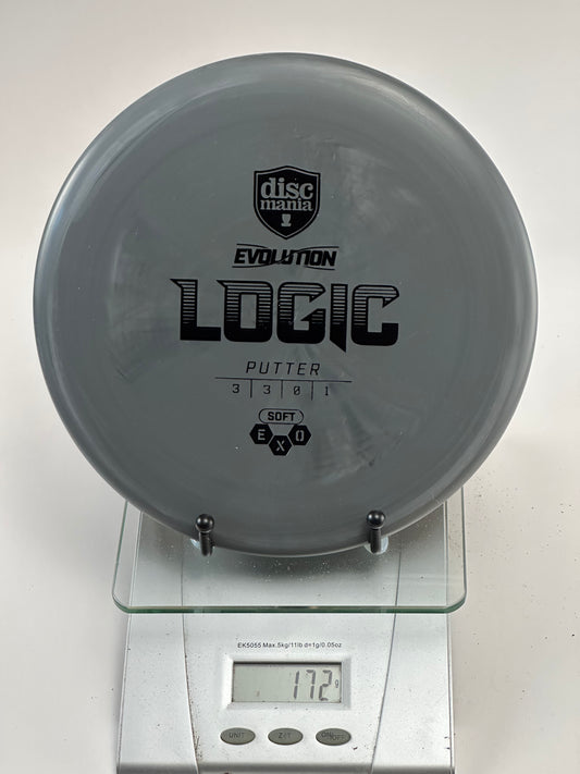 Discmania Exo Soft Logic Putter - Gray