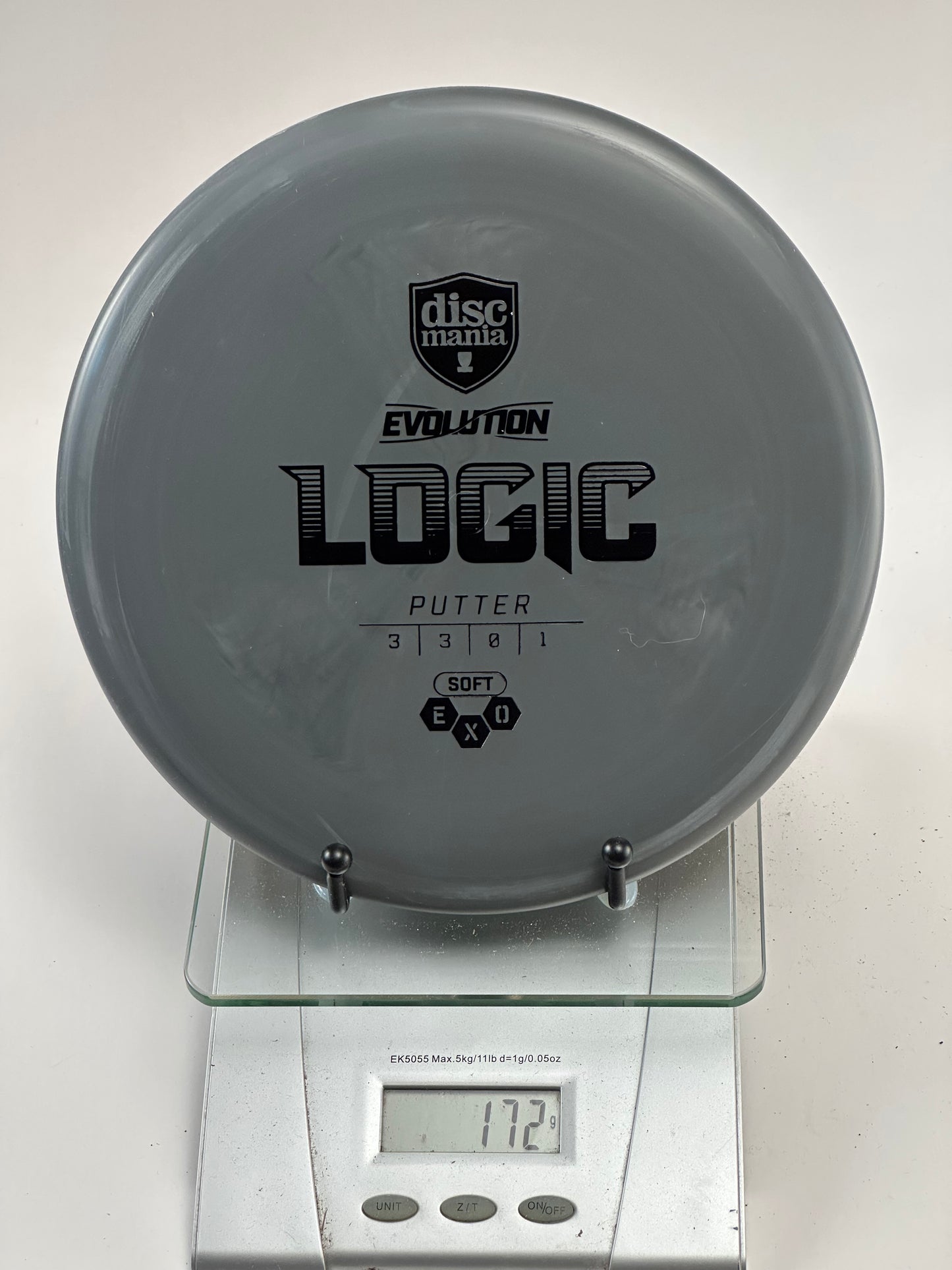 Discmania Logic Exo Soft Putter - Gray