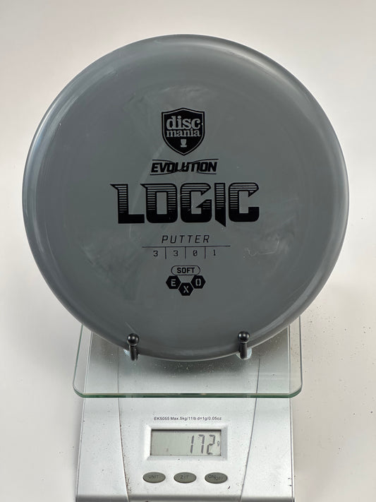 Discmania Logic Exo Soft Putter - Gray