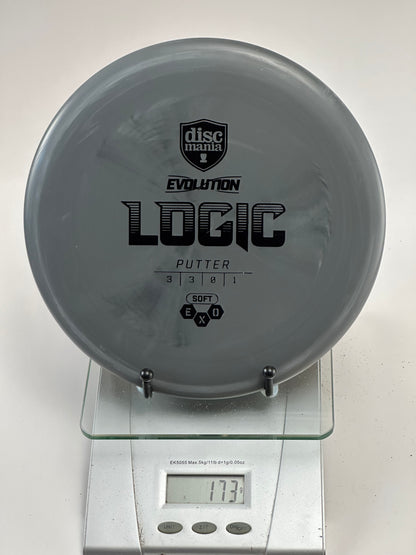 Discmania Logic Exo Soft Putter (Gray)