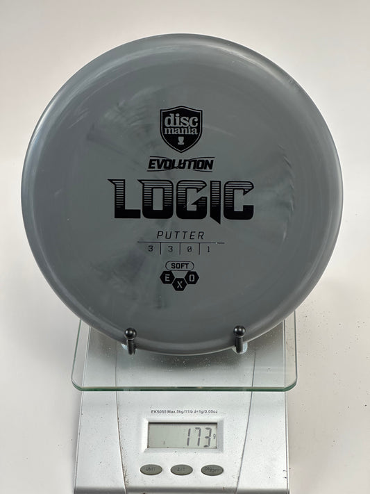 Discmania Logic Exo Soft Putter (Gray)