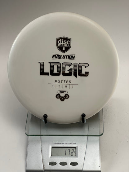 Discmania Logic Exo Soft Putter – White