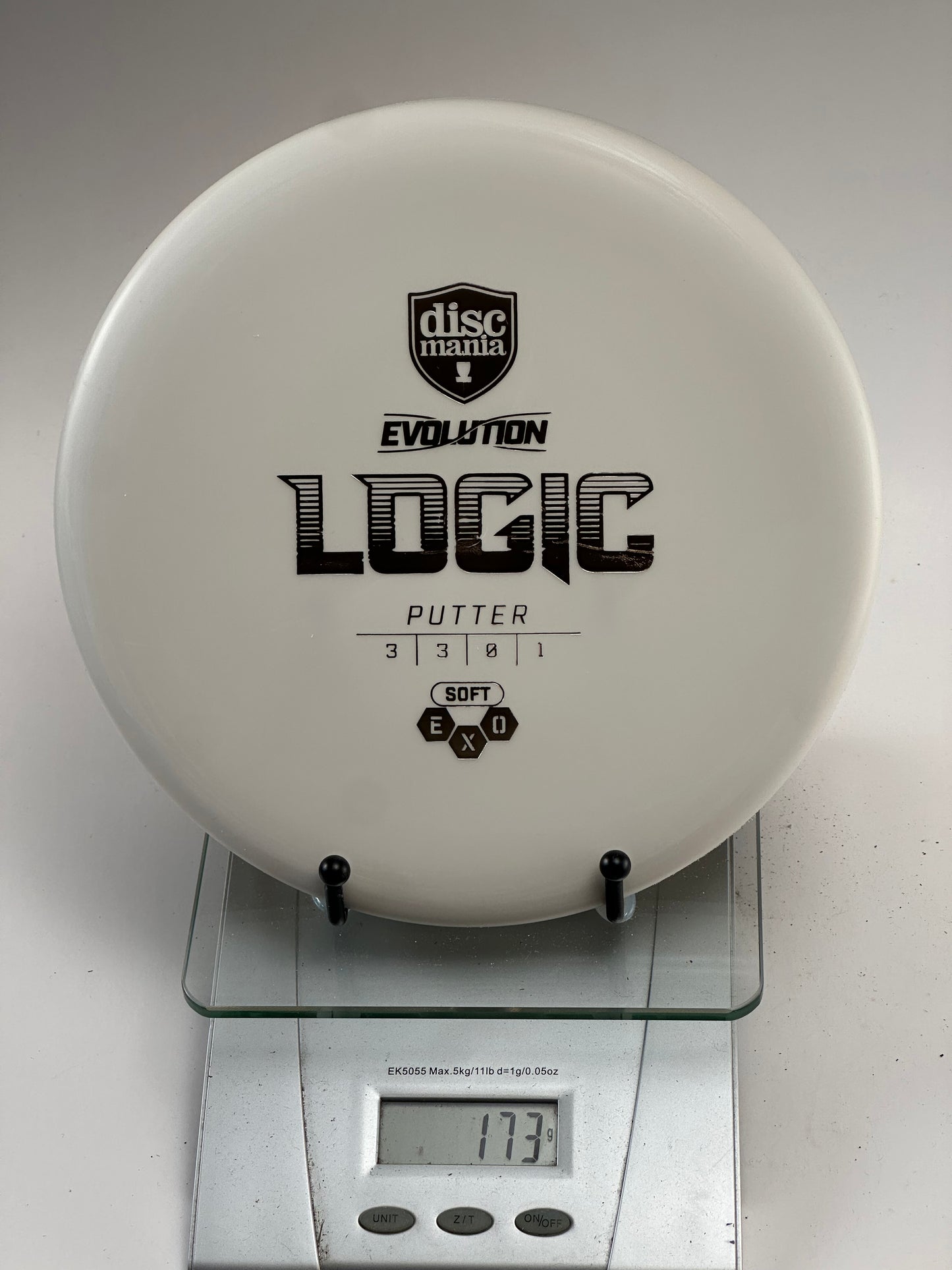 Discmania Logic Exo Soft Putter (White, 173g)