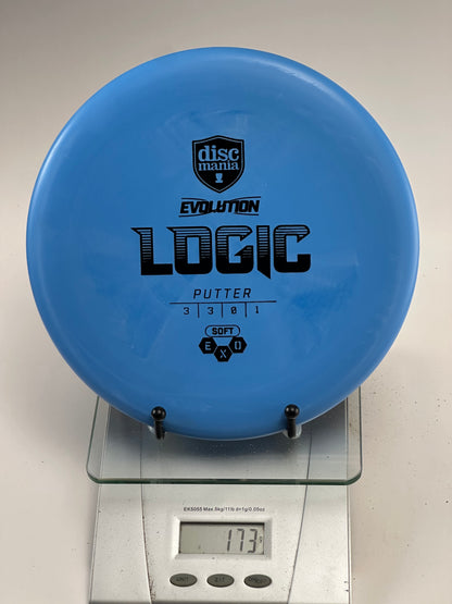 Discmania Logic Exo Soft Putter (Blue)