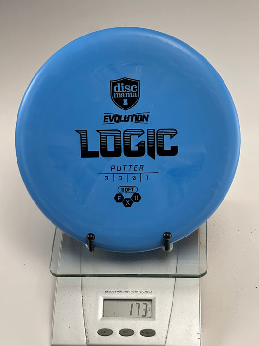 Discmania Logic Exo Soft Putter (Blue)