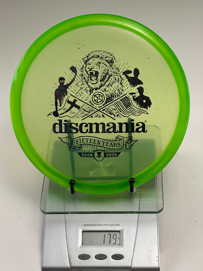 Discmania MD1 C-Line 15 Year Anniversary (Transparent Green) 179g
