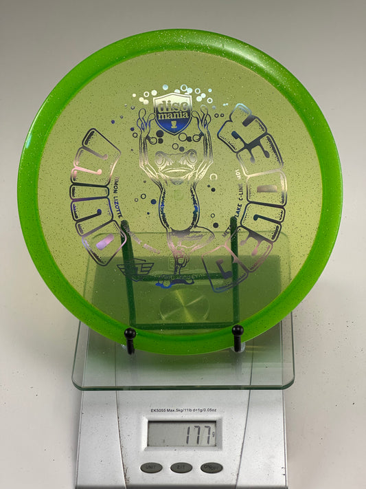 Discmania MD1 C-Line Metal Flake Midrange (Lime Green, Frog Stamp)