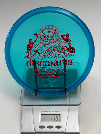 Discmania MD1 C-Line 15 Year Anniversary Stamp (Blue, 179g)