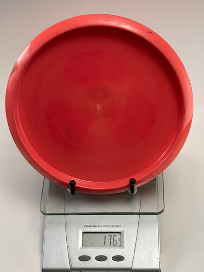 Discmania C-Line MD1 Midrange - Red with Winged Shield Stamp
