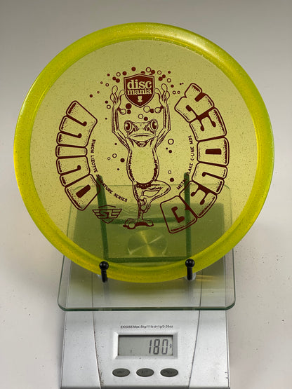Discmania MD1 C-Line Metal Flake Midrange – Juicy Gecko Stamp (180g)