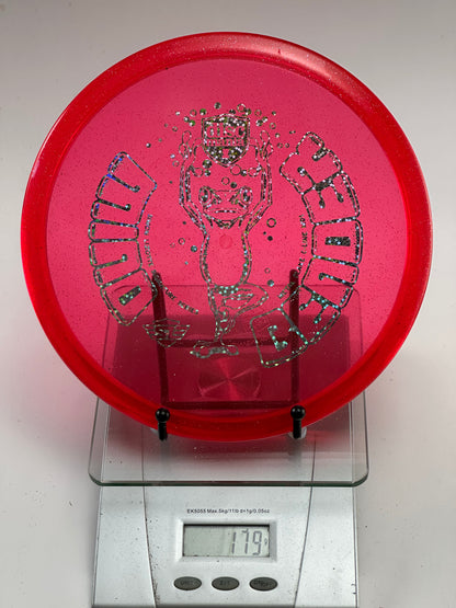 Discmania MD1 C-Line Metal Flake Midrange (Red, Frog Stamp)