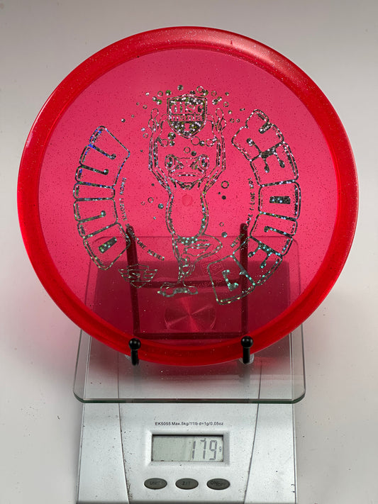 Discmania MD1 C-Line Metal Flake Midrange (Red, Frog Stamp)