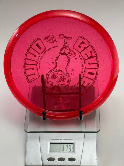 Discmania MD1 C-Line Metal Flake Midrange (Red, Frog Stamp)
