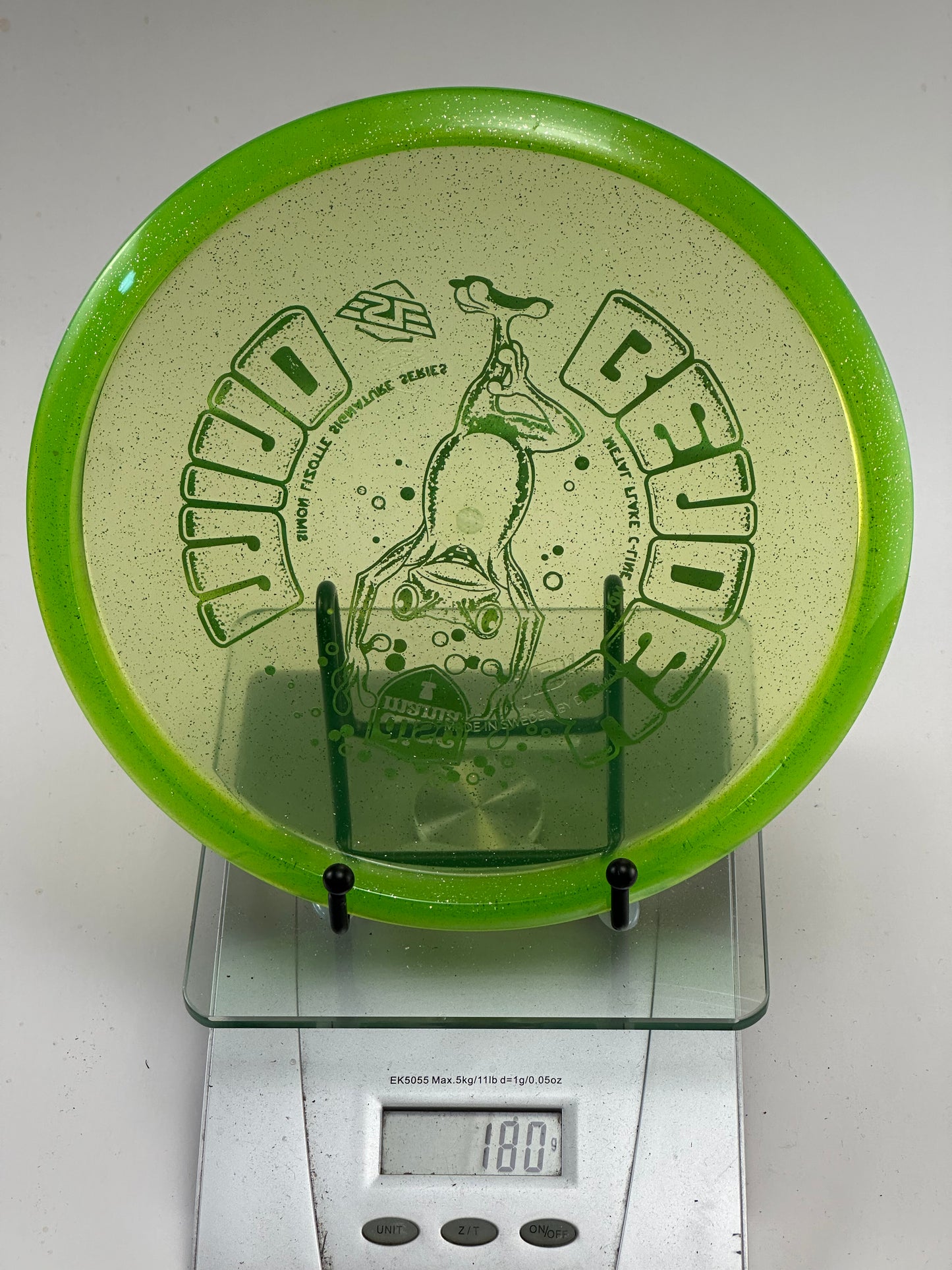 Discmania MD1 C-Line Metal Flake Midrange (Frog Stamp) - Green 180g