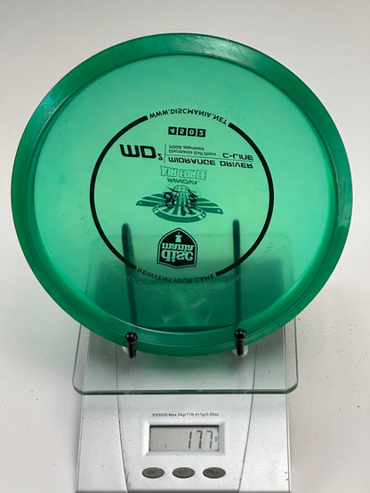 Discmania C-Line MD2 Midrange – Transparent Green (Air Force Stamp)