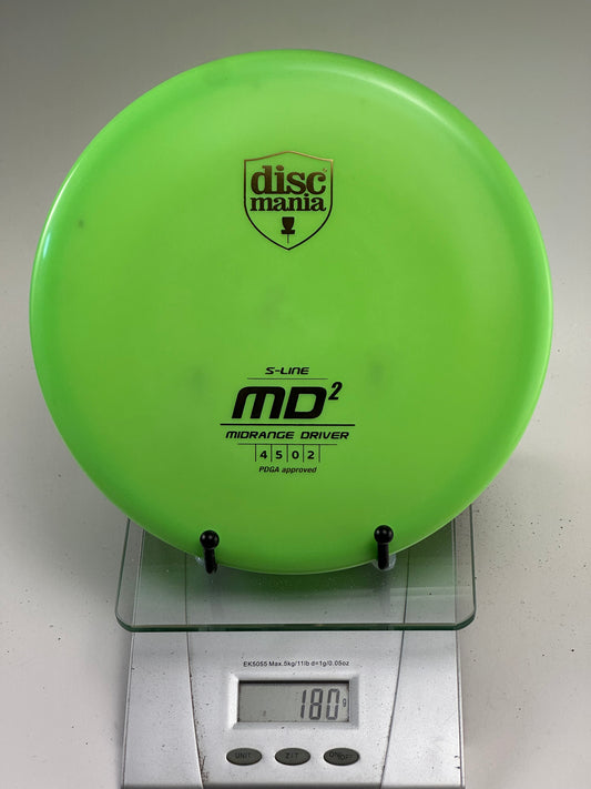 Discmania MD2 S-Line Midrange – Opaque Green