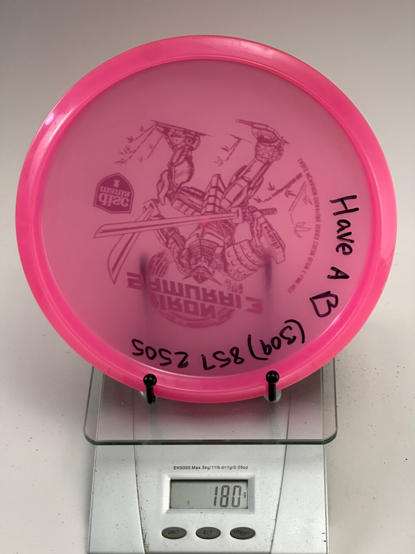 Discmania C-Line MD3 Iron Samurai 3 Midrange - Translucent Pink