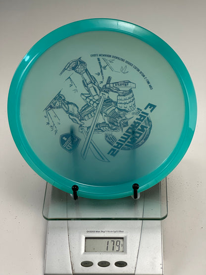 Discmania C-Line MD3 Iron Samurai 3 Midrange – Translucent Aqua