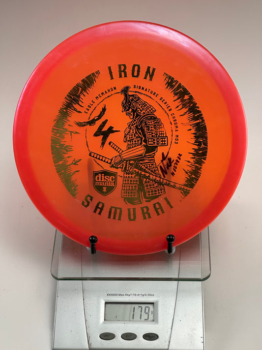Discmania MD3 Chroma Iron Samurai 4 Midrange – Translucent Orange