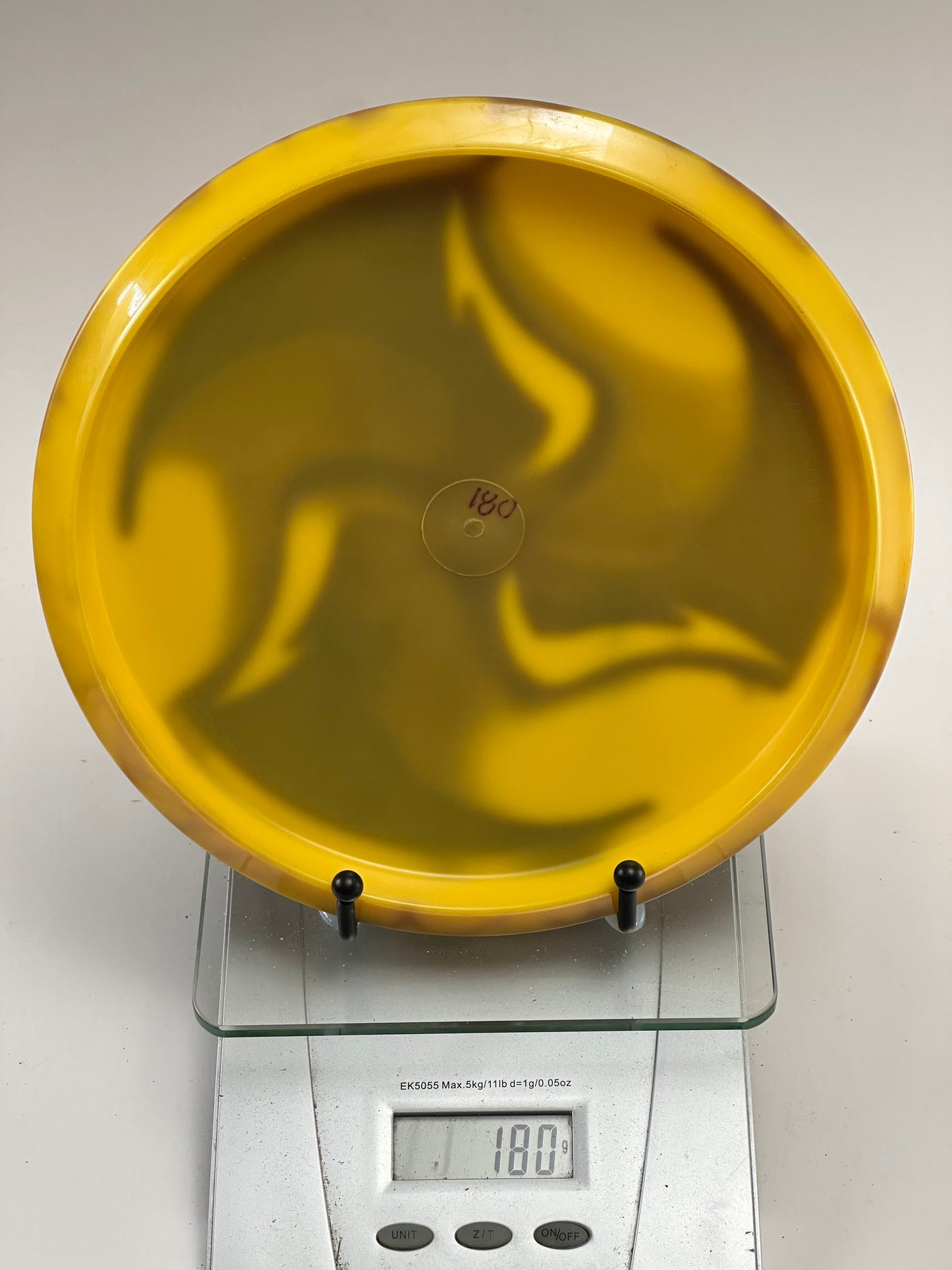 Discmania MD3 C-Line Swirly Midrange (Yellow/Brown, Translucent)